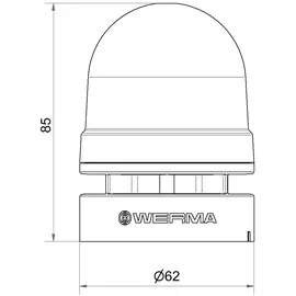 Werma Signalsirene 160.700.75 2St.
