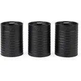 Russell Hobbs Ribbed 3-teiliges Set schwarz