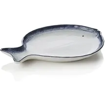 Was Fischteller 35 x 26 cm blau/weiß 3er Set