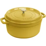 Staub La Cocotte 26 cm, rund, Citron, Gusseisen