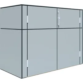 BERTILO HPL Geräteschrank Terrace - 6 mm grau
