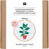 Rico Design Stickpackung Mini Kit Pflanze
