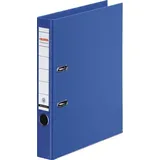 Herlitz Ordner maX.file protect plus, schmal blau