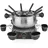 Tristar FO-1109 Fondue 1400W 8 Fonduegabeln Schwarz, Edelstahl