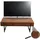 MCW MCW-A15 TV-Rack 40x120x60 cm Braun Holz