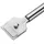 WMF Profi Plus Ceranfeldschaber 19,5 x 5 cm Edelstahl