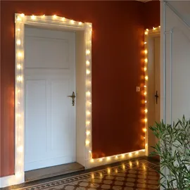 goobay LED-Lichterkette Sterne 12 m Klar