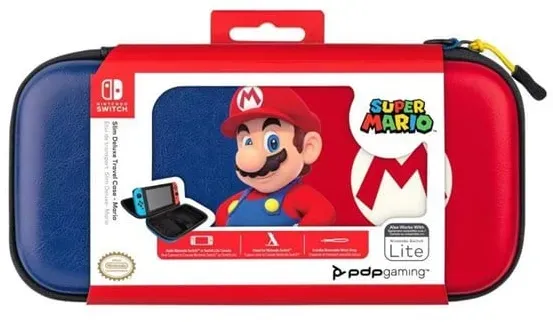 Slim Deluxe Travel Case - MARIO - Miscellaneous Bag - Nintendo Switch