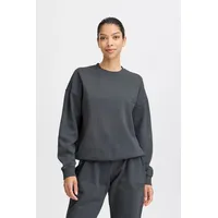 Thejoggconcept. Rundhalspullover JCRUBI SWEATSHIRT 22800566 moderner Sweater in Grau