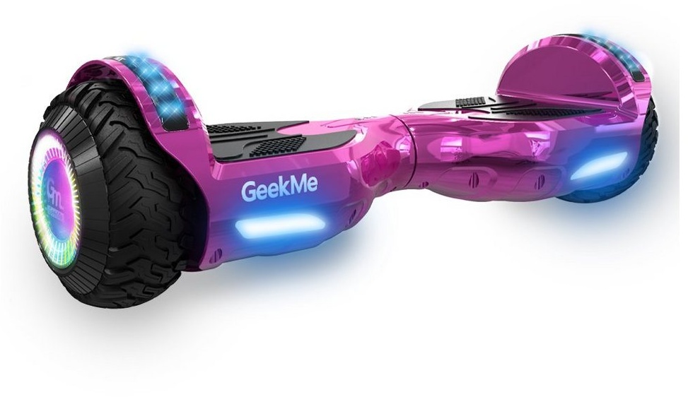 RCB Balance Scooter GEEKME Z5 series Hoverboard mit Dualmotor 300W mit Bluetooth-Player, 15,00 km/h, 6.5" Hoverboard mit LED-Leuchter max.Geschwindigkeit 15km/h