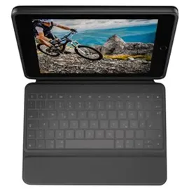Logitech Rugged Folio Tastatur und Schutzhülle für Apple iPad 10.2" schwarz