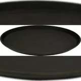 TRIZERATOP Gastro Kellnertablett, Serviertablett rutschfest, rund 40,5 cm
