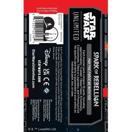 Fantasy Flight Games Star Wars: Unlimited Spark of Rebellion Booster Display (24 Booster)