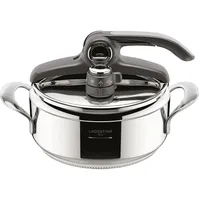 Lagostina Diva 22 cm 3,5 l Pfanne + Kochtopf silber