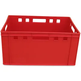 Buri Eurofleischkiste rot Verschiedene Größen E1 / E2 / E3