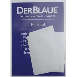 DERBLAUE Flickset (3 Flicken)