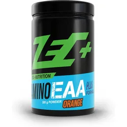 Zec+ Amino EAA Pulver Aminosäure Orangen-Limonade EINHEITSFARBE 500g