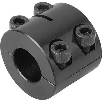 KLEMMRING GETEILT, BREIT, D1=10, D2=24, B=20, STAHL