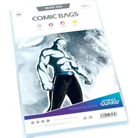 Ultimate Guard Comic Bags Silver Size (100) - Transparent