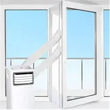 Sollbry - Mobiles Dichtungsset für Klimaanlagen, Türfenster, 300 cm, für Klimaanlagen, Wäschetrockner und Luftentfeuchter, Abluftschlauch,