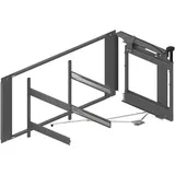 Peka Metall, Möbelausstattung, Eckauszug-Kombinationen 90° Magic Corner Comfort Kb 1000 Mm Rechts Anthrazit