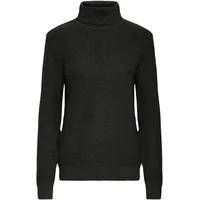 Oxmo Rollkragenpullover Schwarz M