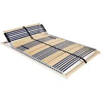 vidaXL Lattenrost mit 42 Latten 7 Zonen verstellbar 100 x 200 cm