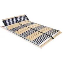 vidaXL Lattenrost mit 42 Latten 7 Zonen verstellbar 100 x 200 cm