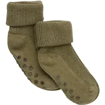MINYMO Baby rib Sock w. ABS (2-pack) dried herb (954) 19\22