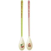 Rice Latte Melaminlöffel Löffel Love Therapy Print 2er Set