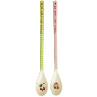 Rice Latte Melaminlöffel Löffel Love Therapy Print 2er Set