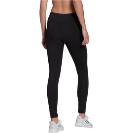 Adidas Essentials Logo High Waist Leggings Black / White S Regular