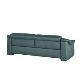 HIMOLLA Ledersofa 2-Sitzer türkis/petrol