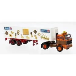 BREKINA 85672 1:87 Volvo F 89 Koffer-SZ Datra - Bahlsen, 1972