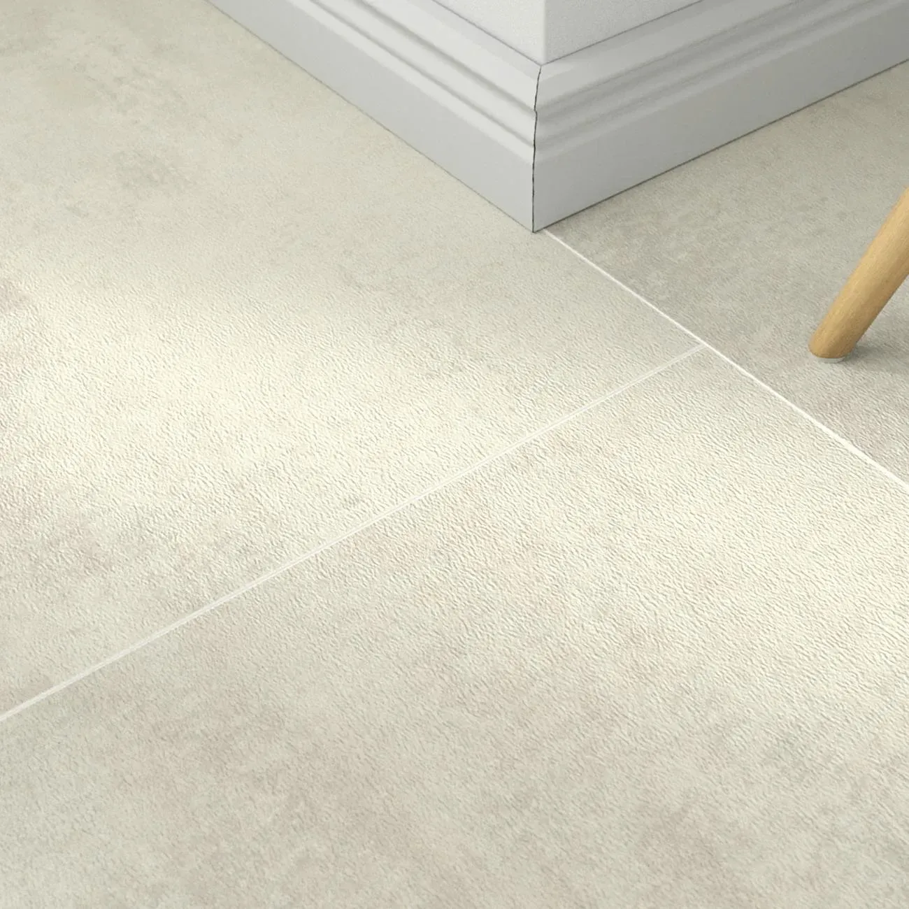 Laminat Bali creme – inkl. Dämmung & Fußleisten