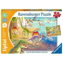 RAVENSBURGER 00198 tiptoi® Puzzle für kleine Entdecker: Dinosaurier