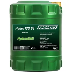 1x 20l Fanfaro Ff Hydro Iso 68 Hydrauliköl / Industrieöl: