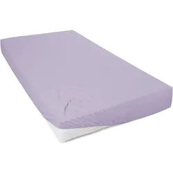 Spannbettlaken Jersey violett - lila