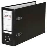 Falken PP-Ordner DIN A5 80 mm Schwarz