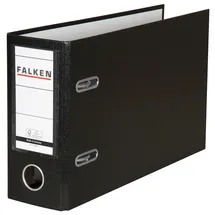 Falken PP-Ordner DIN A5 80 mm Schwarz