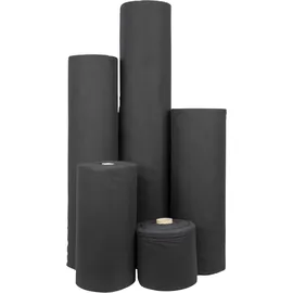 Showgear Bolt Dekomolton 160 g/m2 Schwarz - 0,40 x 60 m (B x L)
