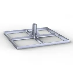 May Schattello Standrahmen (für 2 Sätze Betonplatten)