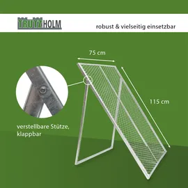 Baumarktplus / xl Durchwurfsieb Kompostsieb 115x75 cm Erdsieb