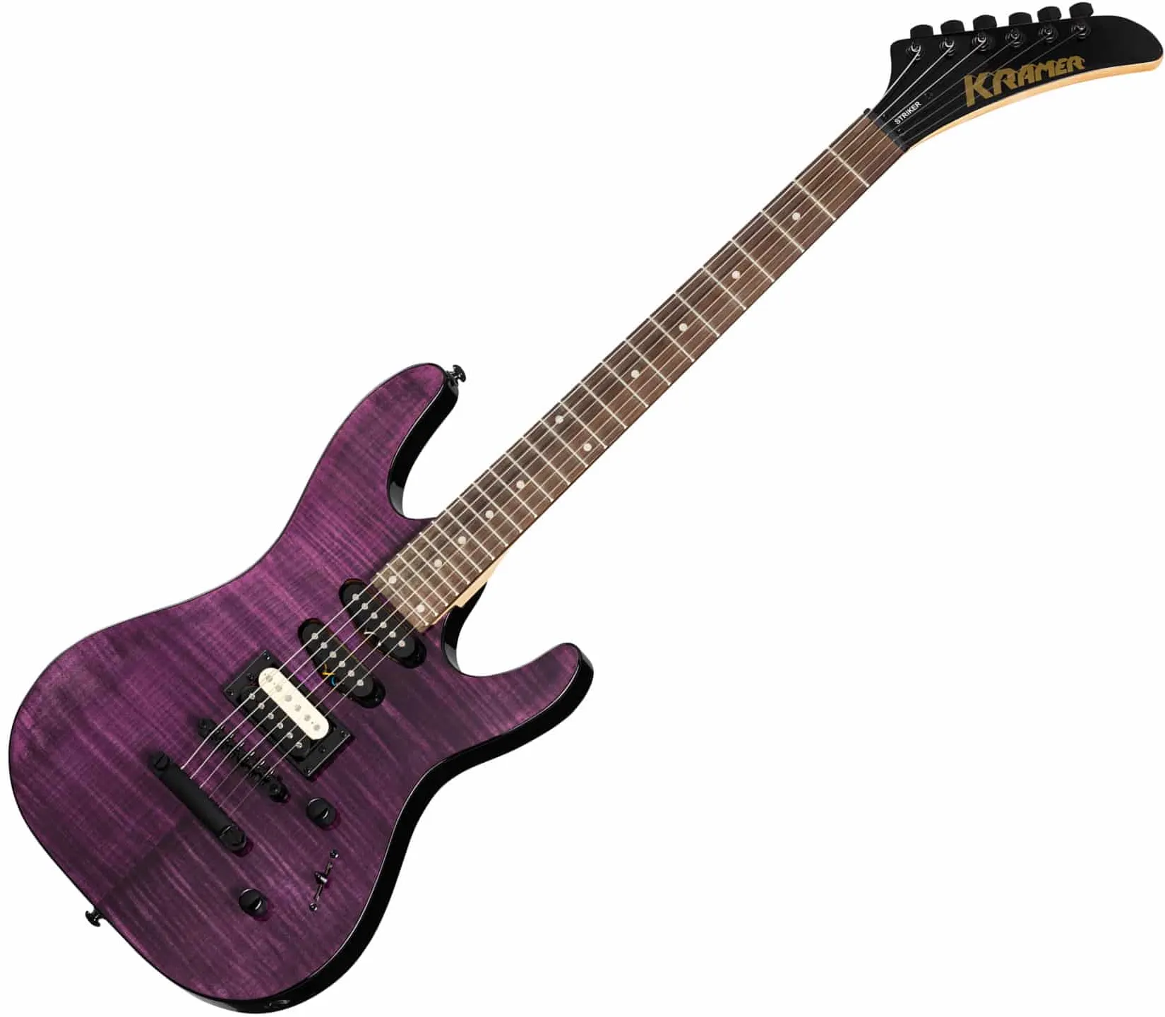 Kramer Striker Figured HSS ST Transparent Purple