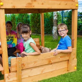 fungoo Spielturm My House Free Time Beach 1,25 m Blau