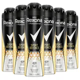 Rexona Men Anti Transpirant Spray Sport Defence Deospray mit 48 Stunden Schutz gegen Körpergeruch und Achselnässe mit Anti-Transpirant-Technologie 6x 150 ml