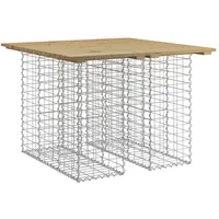 deluke Gartenbank Gabionen TELLE 100 x 102 x 72 cm