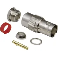 BKL Electronic 0401076/D BNC-Steckverbinder Buchse, gerade 50â„¦, 3 Stück