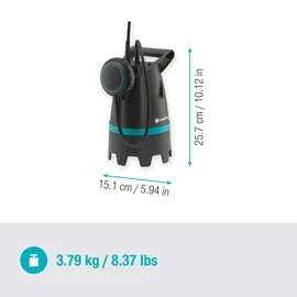 Gardena Schmutzwasser-Tauchpumpe 10.500 BASIC 9008-47