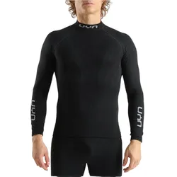 UYN Funktions-Langarmshirt Elevatyon Biomorph Turtle Neck (ideale Thermoregulation, atmungsaktiv) schwarz Herren